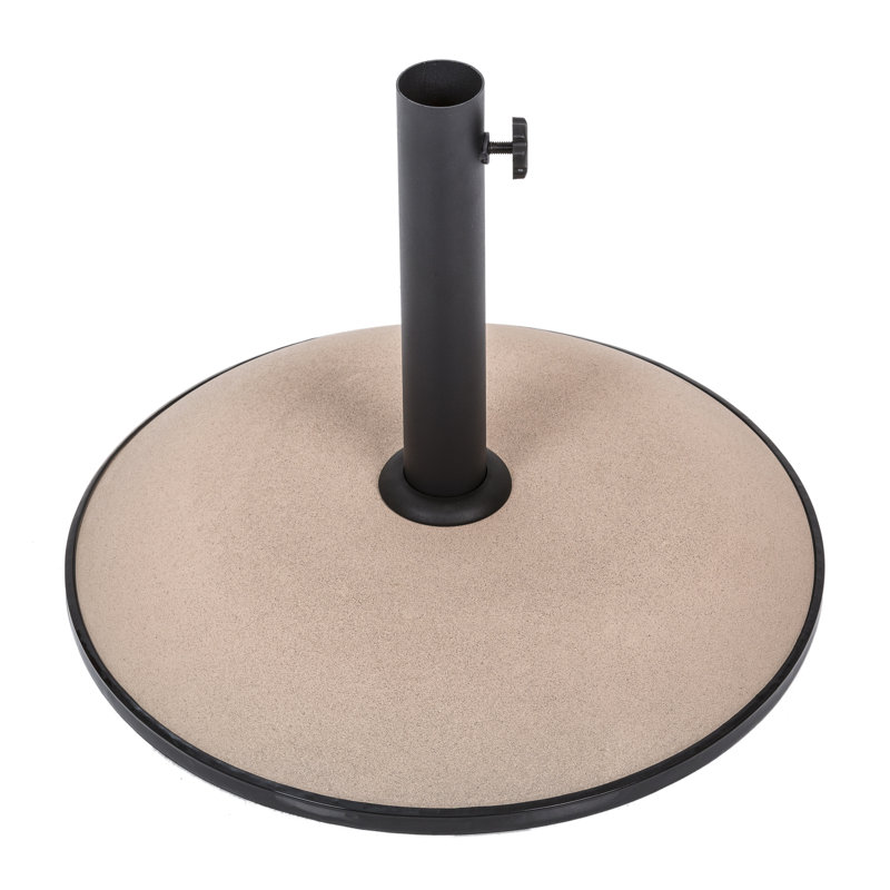 Abhigna 15kg Concrete Free Standing Umbrella Base, Taupe