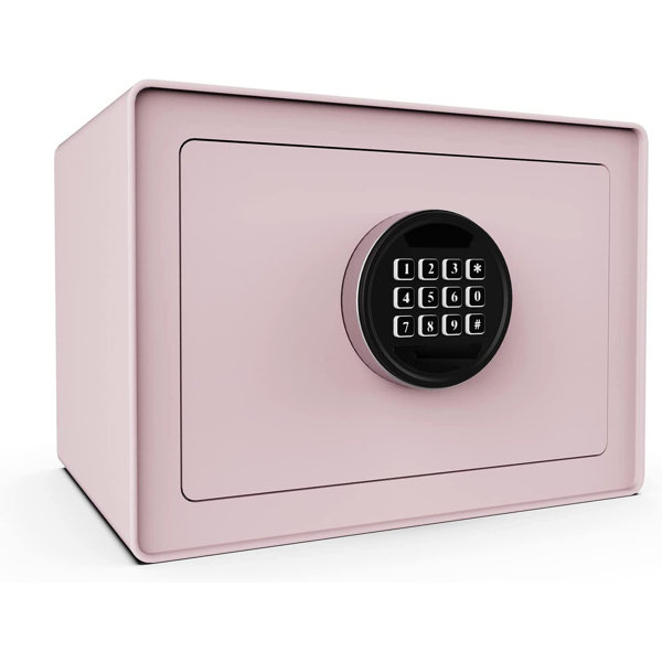 Stalwart Digital Security Safe Box Pink