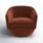 Elexi Upholstered Swivel Barrel Chair-2135974927
