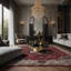 Tapis rouge soyeux et moelleux-1822643088