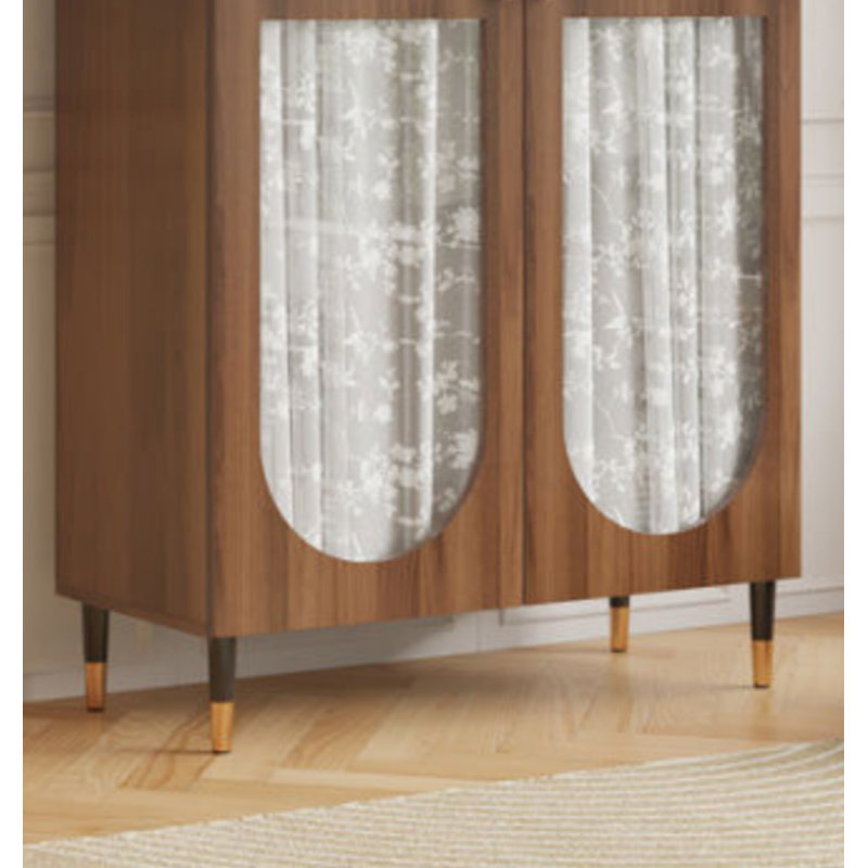 Garde-robe simple Simple Fashion, Noyer
