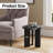 Mid-Century Modern Round End Table-1685527752