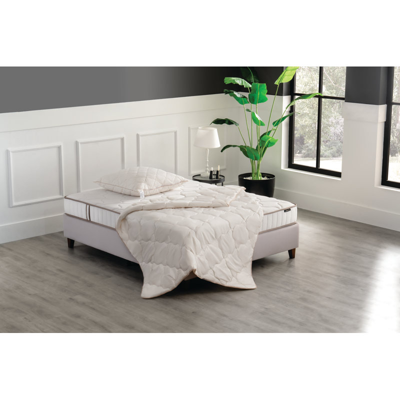 Édredon en laine et duvet synthétique, Grand