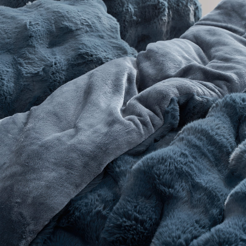 Snowball® Giant - Coma Inducer® Oversized King Comforter Set - Teal Tide Navy, Blue, King Comforter + 2 King Shams