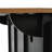 53.7" Farmhouse Kitchen Island With Power Outlet, 2 Sliding Barn Door Kitchen Storage Island With Drop Leaf, Spice Rack Rolling Kitchen Cart On Wheels, For Home, Kitchen And Dining Room