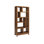 La Costa Solid Wood Geometric Bookcase