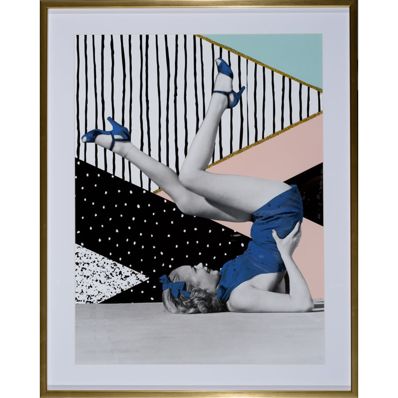 Collection Retro Babes 1 par MOD - Reproduction d'art graphique sur papier encadré