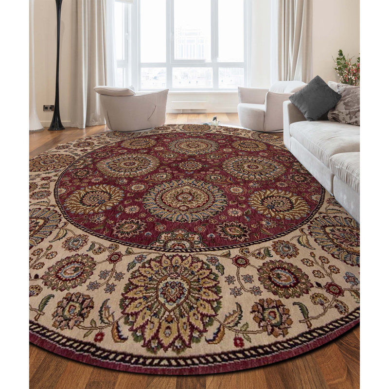 Manchuria One-of-a-Kind Round 8' X 8' Hand Knotted Area Rug