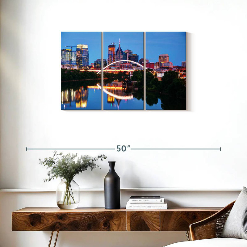 Nicci, Nashville, Tennessee, paysage urbain, H 20 po x l 33 po