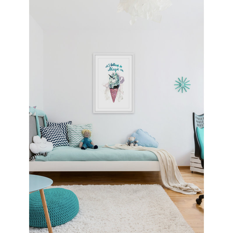 «I Believe in Magic» de Nocona, reproduction encadrée, H 24 po x l 16 po