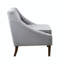 Chaise d'appoint, fauteuil d'appoint, chaise de salon avec pieds en bois massif 31 po Jazline 