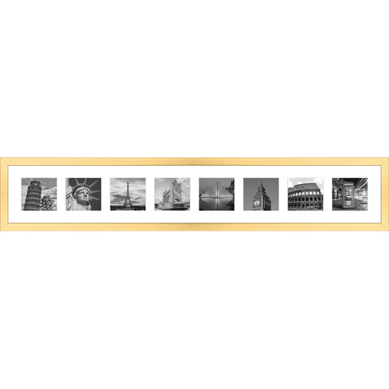 Lada Collage Picture Frame, Gold