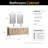 84 " W Freestanding Standard Free Standing 2 Double Vanity Bathroom Vanity With Top with Mirror-623216459-674837156-623216456