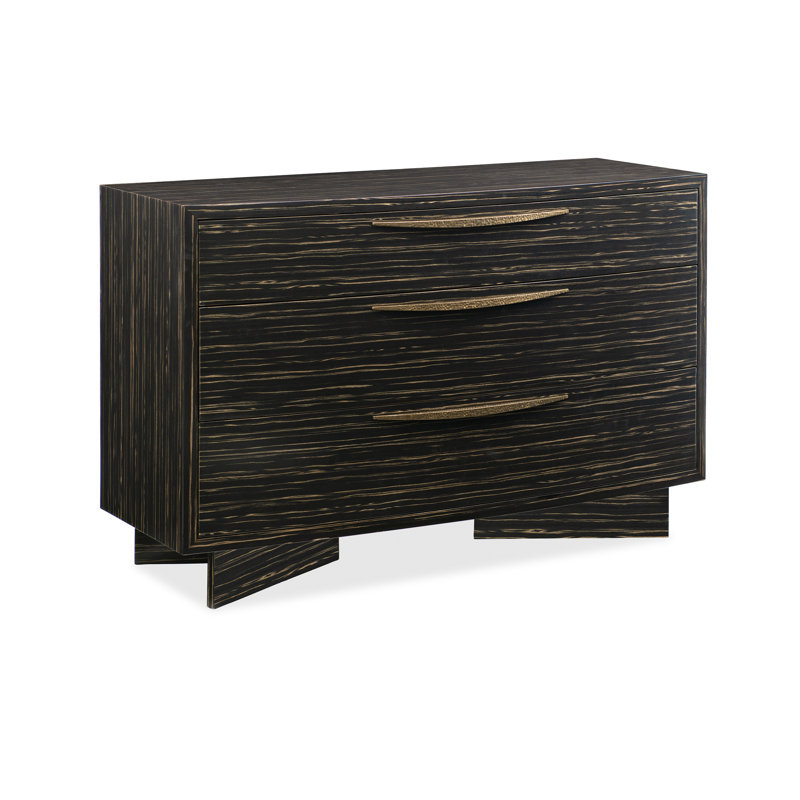 Modern Edge 52 " W 3 - Drawer Dresser