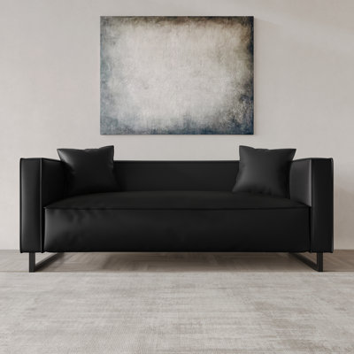 PU Leather Upholstered Sofa