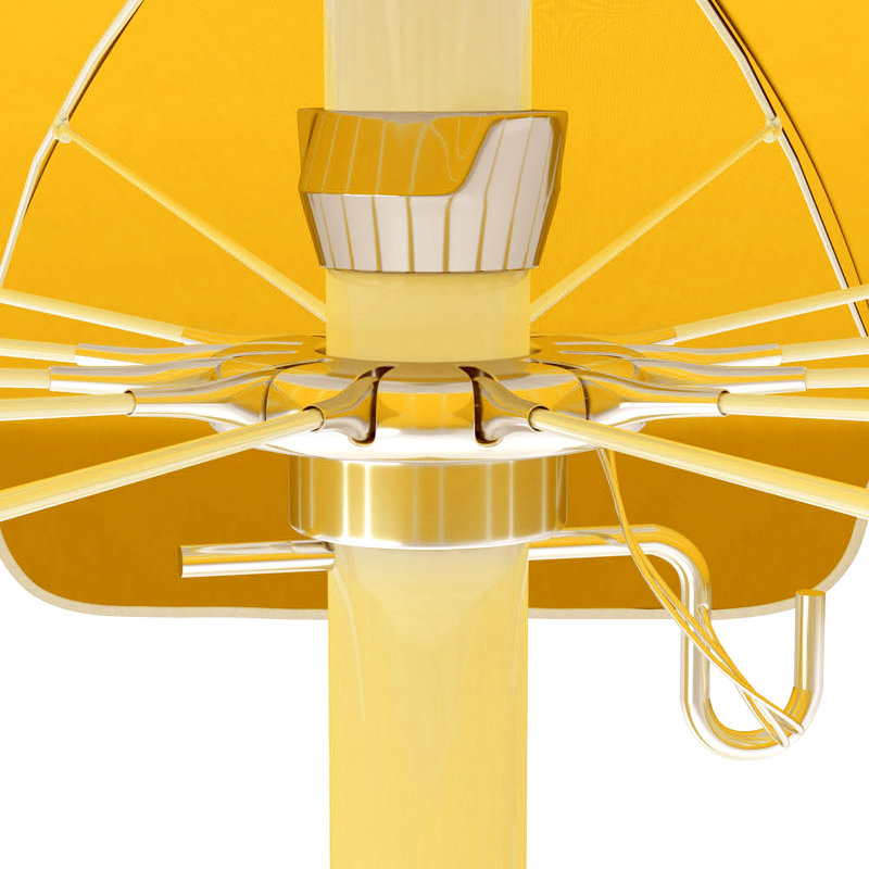 Parasol de 8,5 pi Nikolitsa, Jaune tournesol