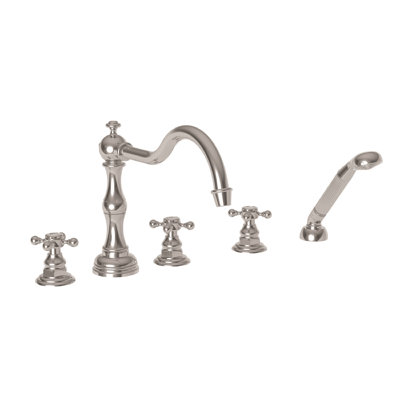 Roman Tub Faucet With Hand Shower