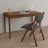 Upholstered folding Dining chair-1909532267