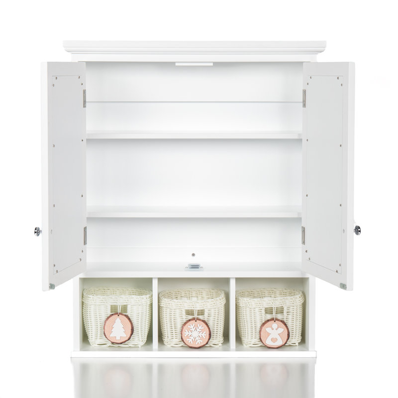 Armoire à pharmacie avec rangement réglable