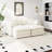 Modern Chenille Loveseat Sofa Couch With Ottoman-1360277078-1360277077