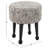 Esfir Round Wood Pouf