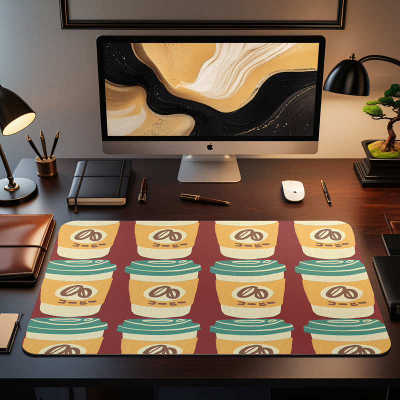 Polyester Desk Pad, 31.5x15.5