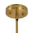5-Light Modern Mid-Century Sputnik Chandelier