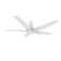Smart DC Ceiling Fan with Light, Remote Control Flush-Mounted