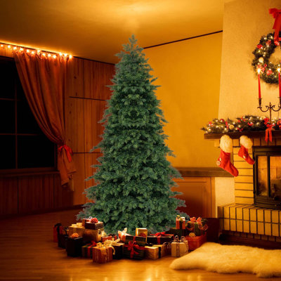 Arbre de Noël artificiel 6 pi avec embouts en PVC 721 et pieds pliables en métal