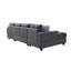 Canapé modulaire en U ultra confortable avec coussins moelleux, sièges polyvalents et chaises longues relaxantes pour le confort de la maison-751833404