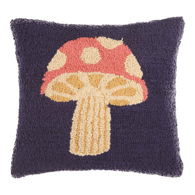 Mushrooms Throw Pillow 16" x 16"
