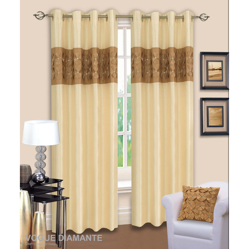 Jacobson Curtain, Brown/Beige