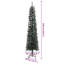 vidaXL Artificial Christmas Tree with 300 LEDs Green-782714167