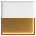 White/Brushed Gold
