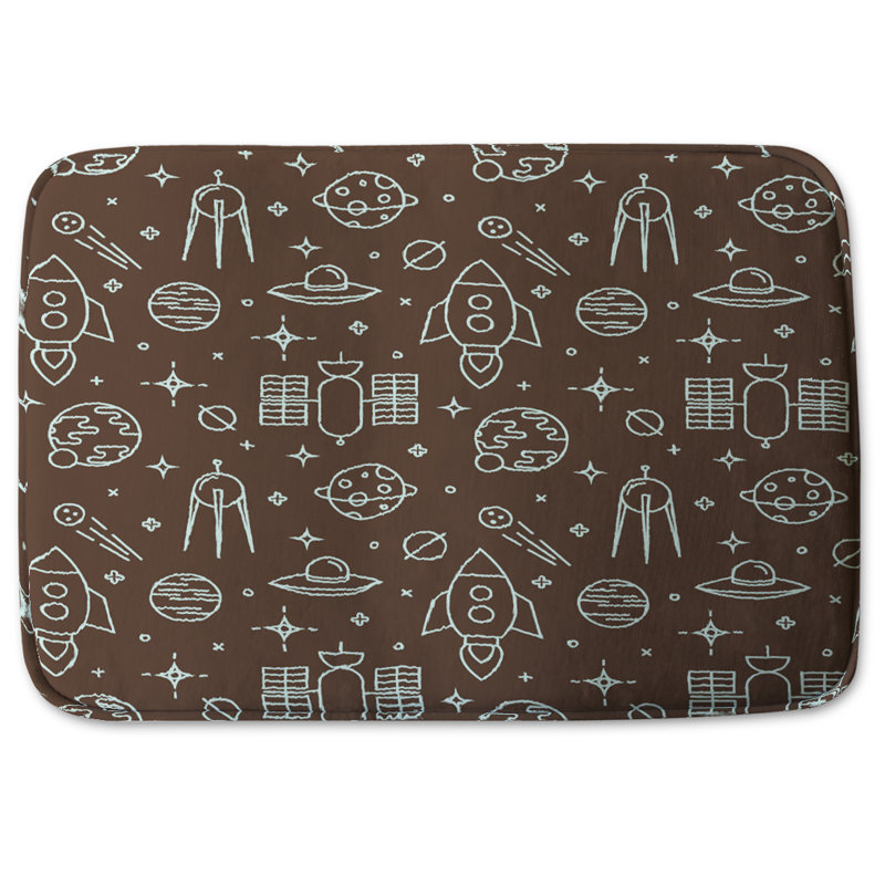 Navneet Polyester Shower Curtain Set