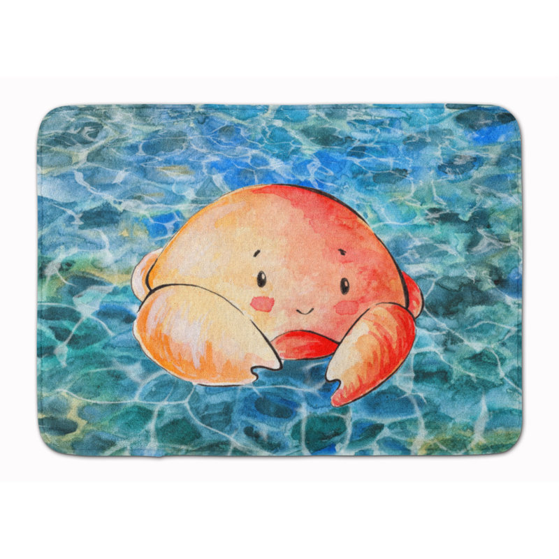 Tapis pour salle de bain Crab