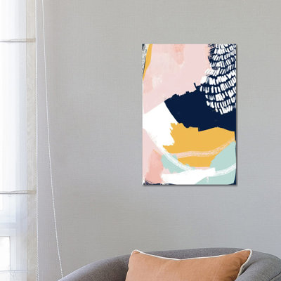Pastel Cloth by Jilli Darling - Wrapped Canvas Painting