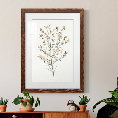 Single Sprig III - Single Picture Frame Painting