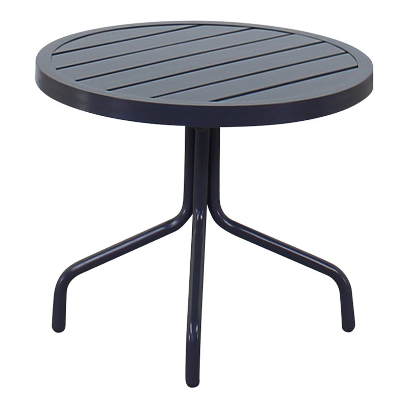 Abbie-Lea Round Metal Outdoor Side Table , 20'' in. W 20'' in. D