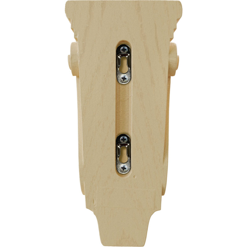 Petit corbeau traditionnel en bois de pilastre, Érable