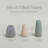 Over&back Vase Collection Porcelain Table Vase