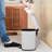 1.6 Gallon Rectangular Step On Trash Can Kitchen Garbage Bin Home Office Dustbin-88301661