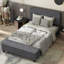 Lit plateforme avec rangement Makassar-417263931