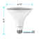 15 Watt (120 Watt Equivalent), PAR38 LED, Dusk to Dawn Light Bulb, E26/Medium (Standard) Base