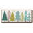 Modern Holiday Collection D- Framed Canvas