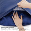 Ensemble de 2 taies d'oreiller en satin, 300 fils au pouce, GentleSoft ™-109706151-109706147
