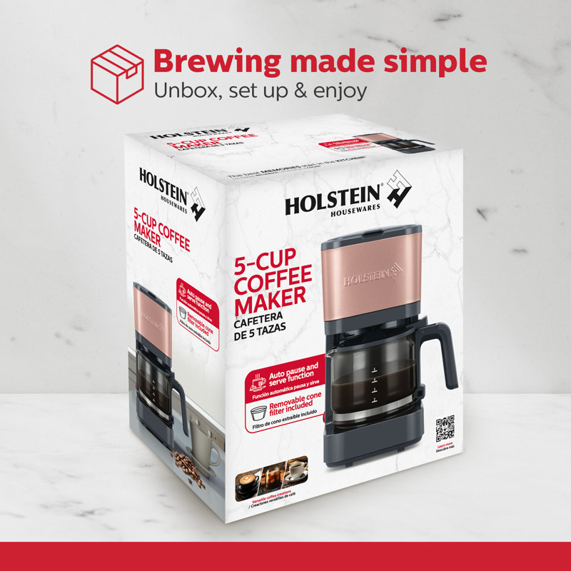 Cafetière 5 tasses Holstein