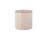 Elegant Beige 16" Round Storage Ottoman with Hidden Compartment-1683292337-1683292336