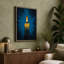Candlelight Radiates Geometric - Wrapped Canvas-1638631522-1638631527