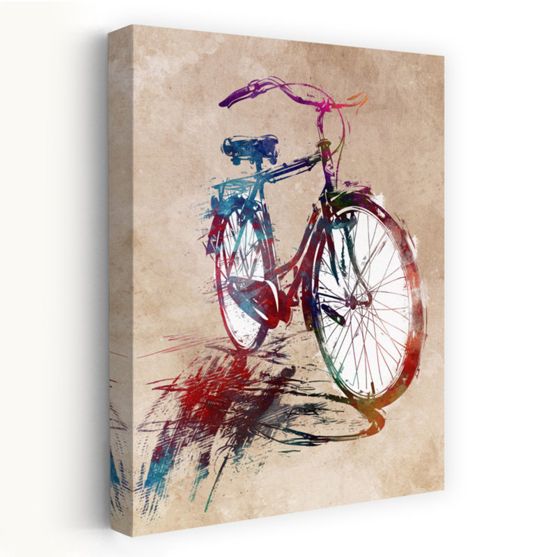 Reproduction d'art mural aquarelle, H 36 po x l 24 po